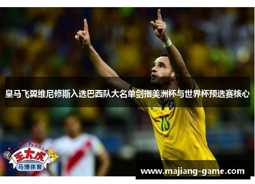 皇马飞翼维尼修斯入选巴西队大名单剑指美洲杯与世界杯预选赛核心